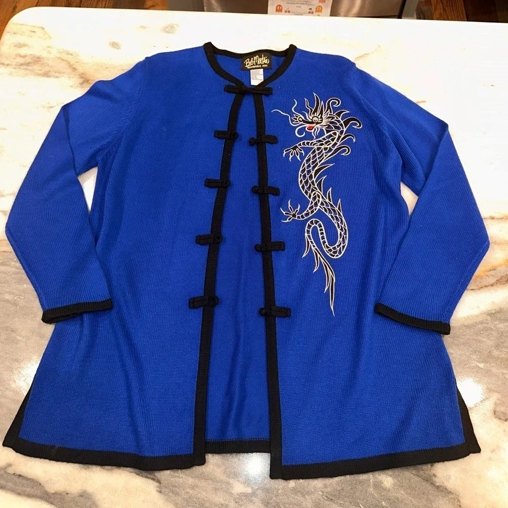 Bob Mackie stylish blue